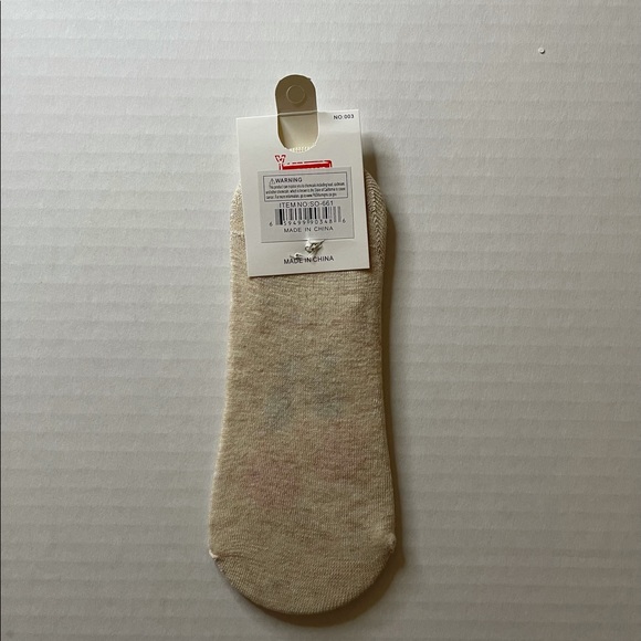 Low rise socks, New, Rabbit, Bunny, Beige - Picture 3 of 5